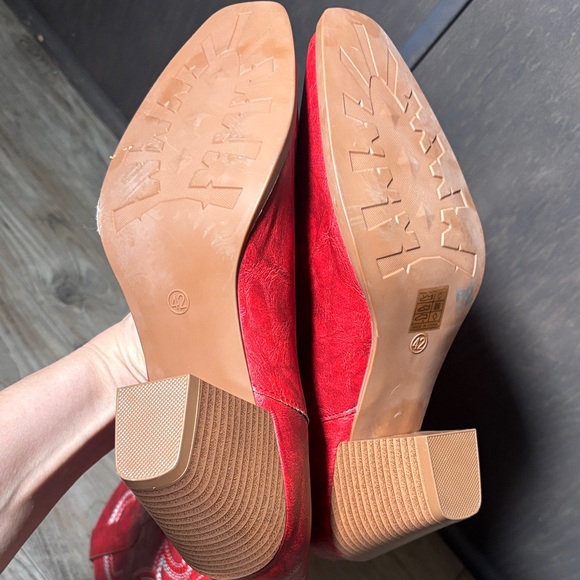 Woman’s Red Western Cowboy Boots Size 42 (10) - Picture 7 of 7